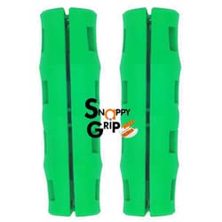 Snappy Grip Green Ergonomic Replacement Bucket Handles 2 Pack