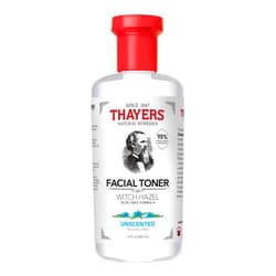 THAYERS Alcohol-Free, Hydrating, Unscented Witch Hazel Facial Toner with Aloe Vera Formula, Vegan, Dermatologist Tested and Recommended, 12 Oz