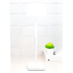 Seihoae Cordless Table Lamps Rechargeable, 6000mAh Battery Operated Table Lamp, IP54 Waterproof Outdoor Table Lamp, for Indoor Outdoor Restaurant Buffet Bar Coffee Shop, White
