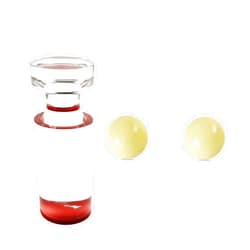 Yuanhe Roulette Marker Balls Set - Flat Top Acrylic Win Marker with 2 Roulette Wheel Table replacement Balls Pills,Poker Roulette Accessories for Casino Games