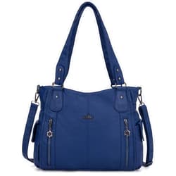 Angel Kiss Handbags for Womens Top-Handle Hobo Purse Roomy Casual Shoulder Bags PU Tote Satchel Purse for Women