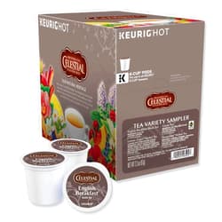 Celestial Seasonings Tea Sampler Keurig Single-Serve K-Cup Pods Variety Pack, 22 Count