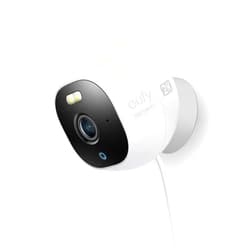 eufy Security Outdoor Cam E220, All-in-One Outdoor Security Camera with 2K Resolution, Spotlight, Color Night Vision, No Monthly Fees, Wired Camera, IP67 Weatherproof, Motion Only Alert