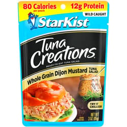 StarKist Tuna Creations, Whole Grain Dijon Mustard Tuna Salad, 3.0 oz Pouch, Pack of 24