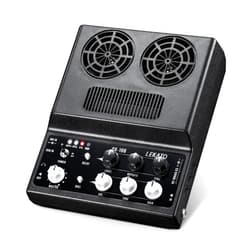 LEKATO Electric Guitar Amp, Rechargeable Guitar Amp 20W, Distortion, Delay Effect, Bluetooth, Guitar Amp Combo for Daily Practice, Travel