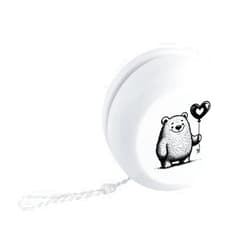 Azeeda 'Cute Bear with Balloon' Retro Style Yo-Yo (YY00046412)