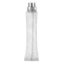 Yosoo Stainless Steel Beer Filter, 1/2 Inch Npt Beer Screen Mesh Filter For Home Brew Beer Kettle Mash Tun (6 inch)