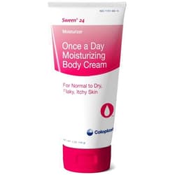 Coloplast Sween 24 Unscented Cream: 5 oz Moisturizing Body Lotion for All Skin Types - Paraben & Alcohol Free