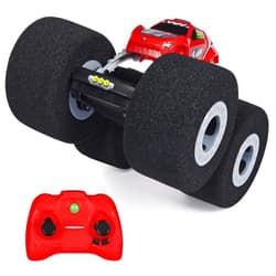 Spin Master Air Hogs Super Soft, Stunt Shot Indoor Remote Control Stunt Vehicle with Soft Wheels, for Kids Aged 5 and up
