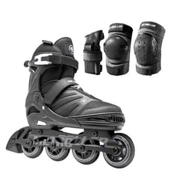 METROLLER Large Inline Skates with Protective Gear Set