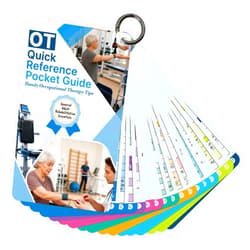 OCQOTAT Occupational Therapy Reference Set -General Adult Rehab Quick Pocket Guide, Occupational Therapy Tools Must-Have Gifts for Therapist,Students 3