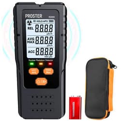 Proster Portable Geiger Counter - Nuclear Detector with 2.4