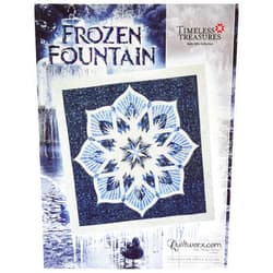 Quiltworx - Judy Niemeyer Quilting Frozen Fountain Pattern, None