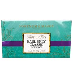 Fortnum & Mason Fortnum and Mason British Tea. Earl Grey Classic 25 Count Tea Bags (1 Pack) USA