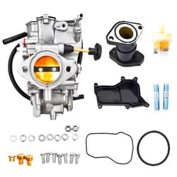 Autoparts Carburetor Replacement for Yamaha Big Bear 350 YFM350 1987-1998, Moto-4 350 YFM350 1987-1995, Kodiak 400 YFM400 1993-1998 Carb