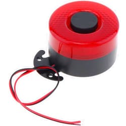 DriSentri Car Back-up Alarm, 12V/24V 105dB Reverse Beeper Backup Alarm Vehicle Auto Back Up Horn Car Reverse Alarm Buzzer Siren with Light