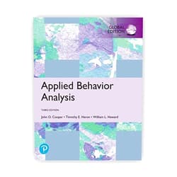 By John Cooper (Author), Timothy Heron (Author), William Heward (Author) & 0 more Applied Behavior Analysis 3rd Latest Edition John O. Cooper