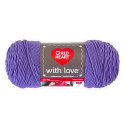 Red Heart Love Yarn-Lilac, Multicolor, 1110 Foot