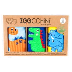 ZOOCCHINI Potty Training Pants Unisex, Organic, Fairy Tale Character, Absorbent, Soft and Comfortable Training Underwear for Girls and Boys 2-4 Years (Pack of 3)