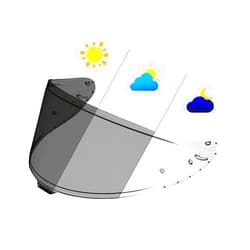 BSTOP Photochromic Helmet Shield for SHOEI Z8 X15 RF1400 CWR-F2 NXR1/2 X14 Z7 CWR1 RF1200 Xspirit GT Air1/2 Neotec CNS-1 TC-5/9 Visor (Z8 Clear)