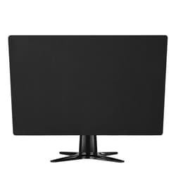 DOBOLAN Elastic soft cloth computer dust cover black for 17/18/19/20/21 inch computer monitor and most brands of flat screen TV (17 to 21 inches)