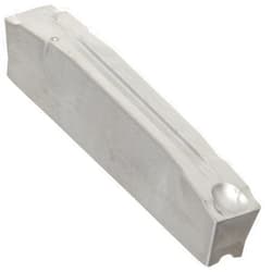 Sandvik Coromant CoroCut 2-Edge Carbide Grooving Insert, GM Geometry, H13A Grade, Uncoated, 2 Cutting Edges, N123H2-0400-0003-GM, Neutral Cut, 0.158