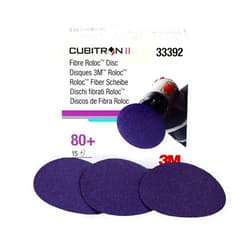 3m 3M-33392 3 Cubitron Ii Fibre Roloc 80+ Grade Disc