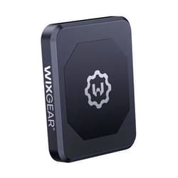 WixGear Rectangle Flat Stick On Dashboard Magnetic Car Mount Holder for Cell Phones and Mini Tablets with Fast Swift-Snap Technology - Extra Slim