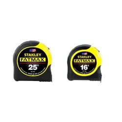 Stanley 70-455A 25' & 16' Value Pack Tape Measurers