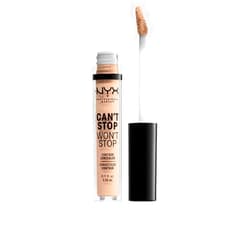NYX PROFESSIONAL MAKEUP Can't Stop Won't Stop Contour Concealer, 24h Full Coverage Matte Finish - Vanilla