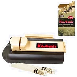 Kashmir Combo of Organic Flexible Pre Rolled Tubes with a Deluxe Injector Machine Portable Manual Easy to Operate