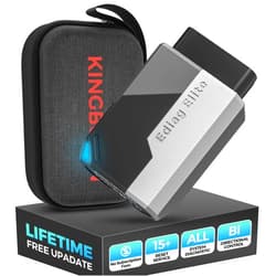 KINGBOLEN Ediag Elite OBD2 Scanner Bluetooth, Bi-Directional Control Scanner All System Diagnostic Tool for iOS & Android, 15+ Hot Reset, CANFD Protocol, FCA AutoAuth, No Subscriptions Lifetime Update