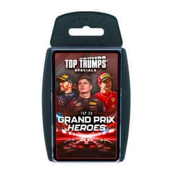 Top Trumps Card Game F1 Grand Prix Heroes - Family Games for Kids and Adults - Learning Games - Kids Card Games for 2+ Players - Kid War Games - Card Games for Families - Card Wars - for 15 Plus Kids
