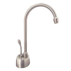 Westbrass D271-20 Velosah Single Handle Hot Water Dispenser Faucet Only, Stainless Steel