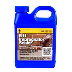 Miracle Sealants 511QT6 511 Impregnator Sealer, Quart, Clear (New Version, Improved)