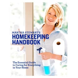 By Martha Stewart (Author) Martha Stewart's Homekeeping Handbook: The Essential Guide to Caring for Everything in Your Home