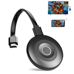 MpioLife True 4K Wireless Display Adapter, Plug & Play, HDMI Dongle 5G+2.4G Wireless Screen Mirroring Cast from Smartphone Tablet Laptop PC to HDTV/Monitor/Projector, Support AirPlay DLNA Miracast