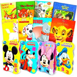 By Disney Books for Kids (Author), Disney Books for Toddlers (Author), Disney Board Books and Bedtime Stories for Toddlers and Kids. (Foreword) & 1 more 12 Book Set Disney Mickey Mouse Bedtime Stories Bundle for Toddlers 1-3 Kids 3-5 (Bulk Disney Storybook Collection)