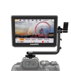 Keenous Lilliput T5 5 Inch Touch Screen IPS Full HD 1920x1200 4K HDMI 60Hz On-Camera Video Field Monitor for BMPCC DSLR Camera (T5 5 Inch HDMI)