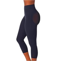 Leonisa Seamless Shapewear High-Waisted Butt Lifting Capri or Shaper Shorts Thigh Slimmer Girdle for Women Tummy Control