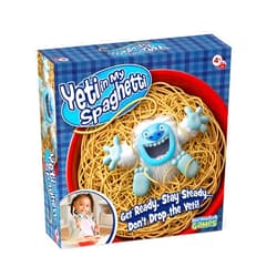 PlayMonster Yeti in My Spaghetti Board Game – Kids Games, Family Game, Multi-Player, Board Games for Family Night, Preschool Toys, Hand-Eye-Coordination Game, Don’t Drop Yeti, Ages 4+