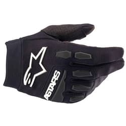 Alpinestars Youth Full Bore Gloves Black/White Md (3543622-10-M)
