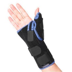Velpeau Carpal Tunnel Wrist Brace with Thumb Stabilizer Night Support, Completely Stabilizes Wrist Thumb Joint, Pain Relief for Tendonitis, De Quervain's Tenosynovitis, Arthritis (Reg, Right Hand, M)