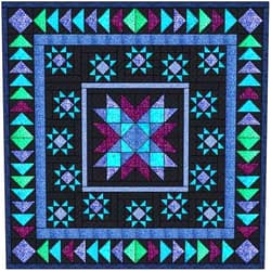 Material Maven Easy Quilt Kit Northern Lights 73