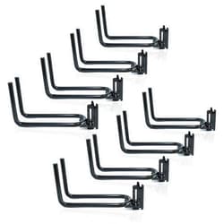 AUTOSwpozo 8-Pack E-Track Heavy Duty Shovel/Tool Hanger, E Track Hooks for Tools, Rakes, Spades in Trailers, Trucks, Workshop and Warehouse with E-Tracks, E Track Accessories Tool Holder