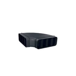 Bosch HEZ9VDSB1 Accessories for Hobs with Extractor Hood 90° Horizontal Flat Channel Elbow Black