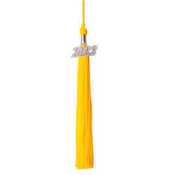 Class Act Graduation Graduation Tassel - Silver Charm - 1 Color, 2022, Gold