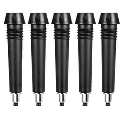 QfwdfcTrenz 5 Pack Trekking Pole Carbide Tips Universal Hiking Rod End Tip Replacement Walking Sticks Tip Protectors Carbide Poles Tips for Outdoor Climbing Snow Mud