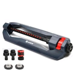 Eden 96213 Lawn & Garden Essential Oscillating Sprinkler | Water Sprinkler for Yard,Covers up to 3,600 sq. ft., Heavy Weight Base