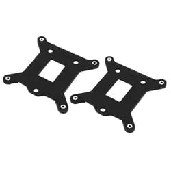 Sourcing map uxcell 2pcs Motherboard Backplate, CPU AMD Heatsink Backplate, Radiator Holder Bracket Backplate for LGA 1150 1155 1156